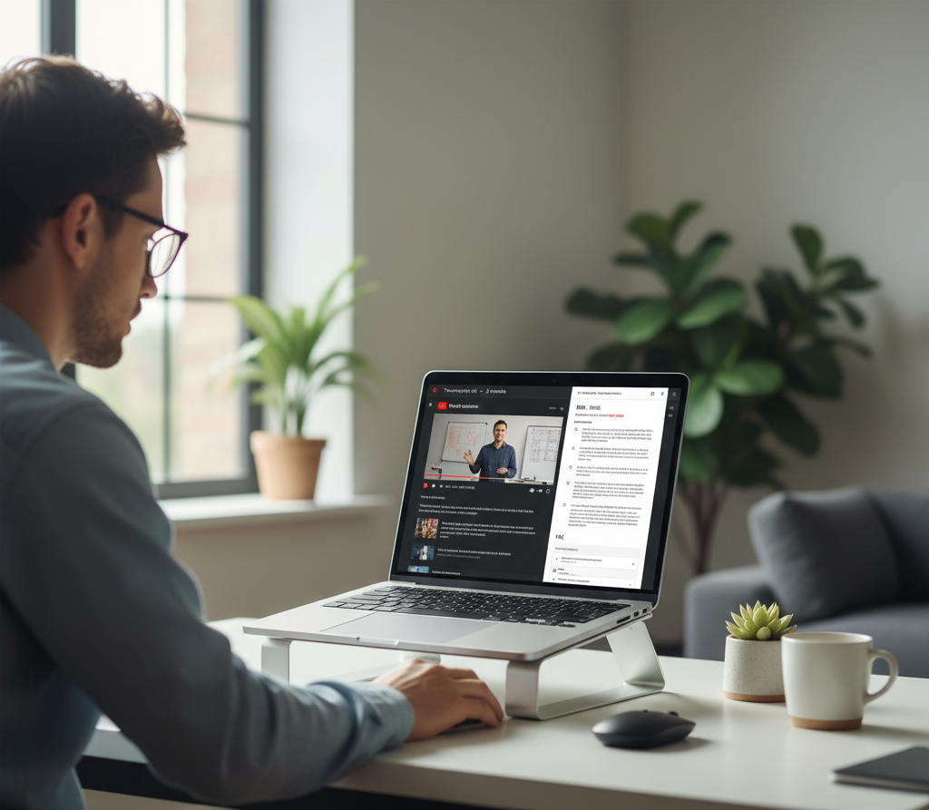 Transformer une vidéo en article