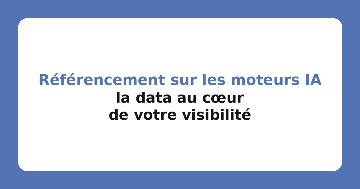 référencement moteurs IA