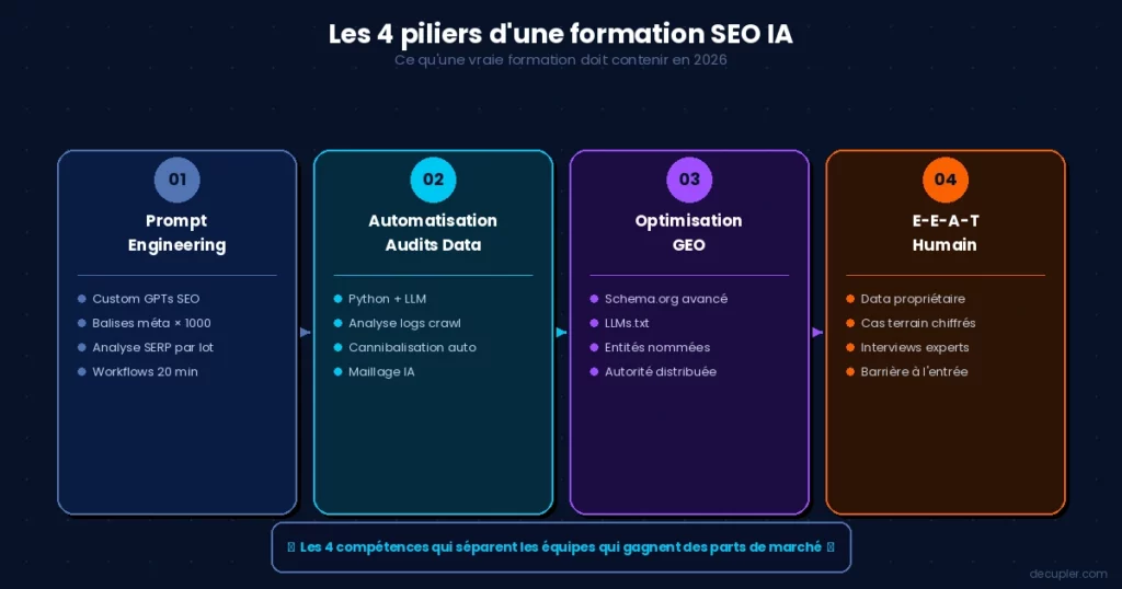 piliers formation seo ia