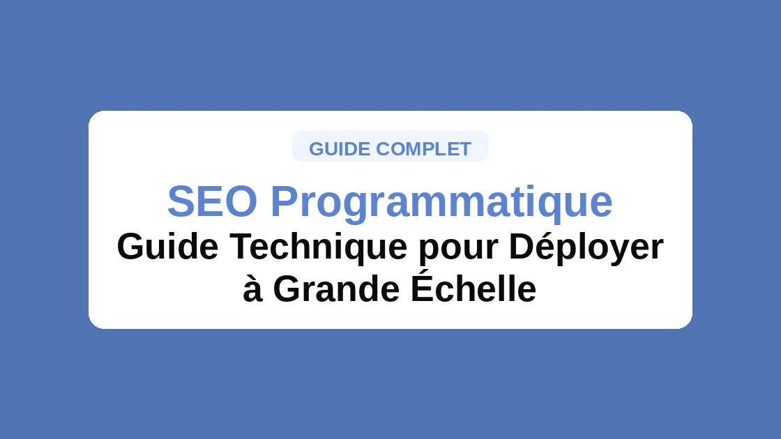 seo programmatique