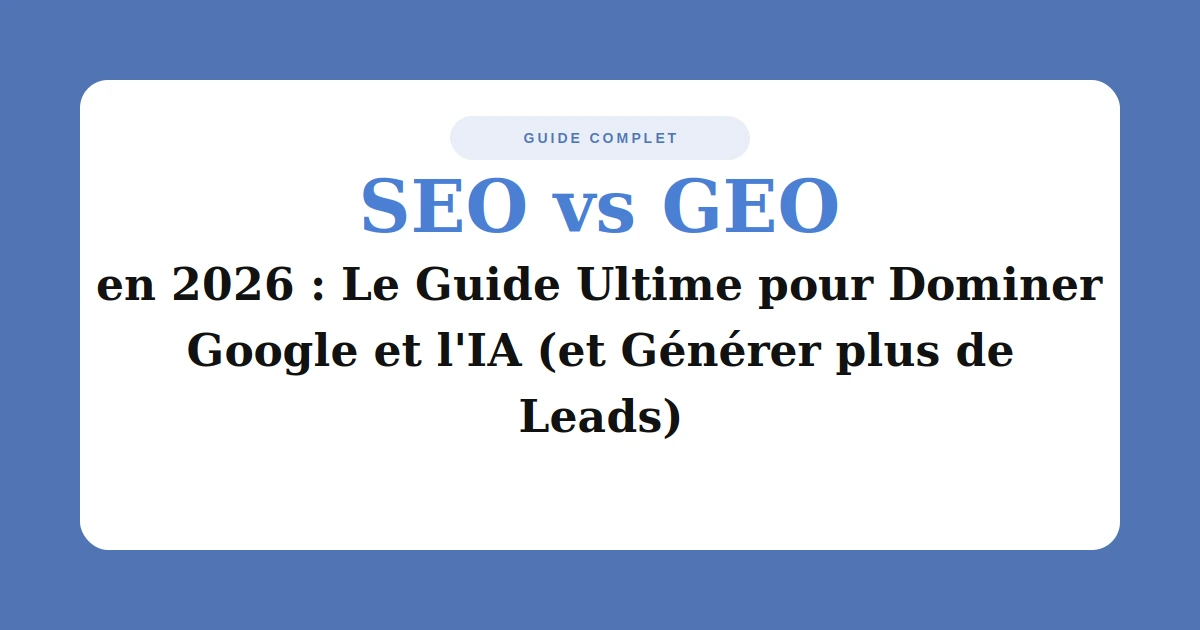 seo vs geo