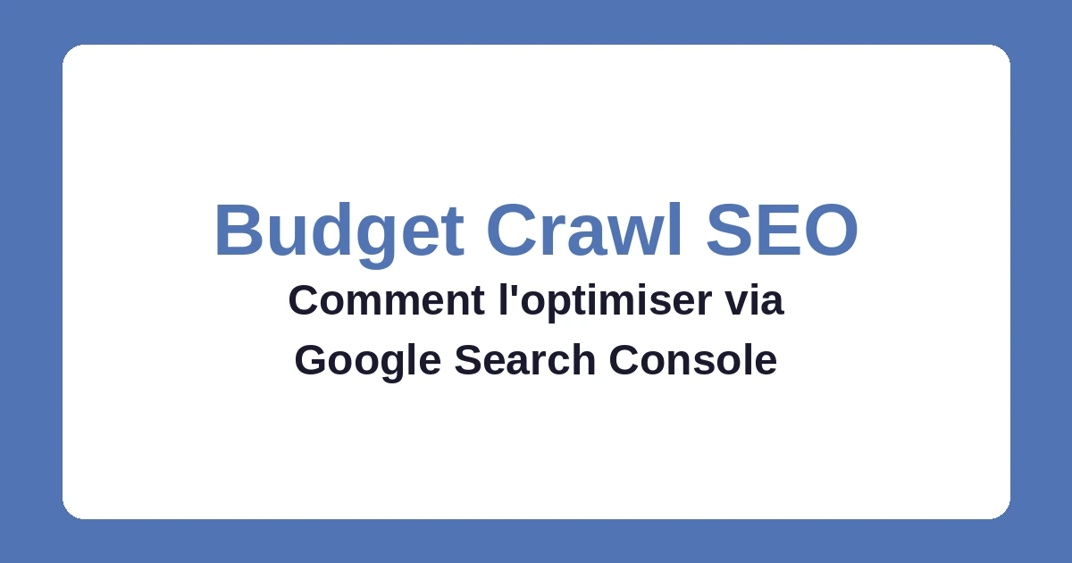 budget crawl seo 2026