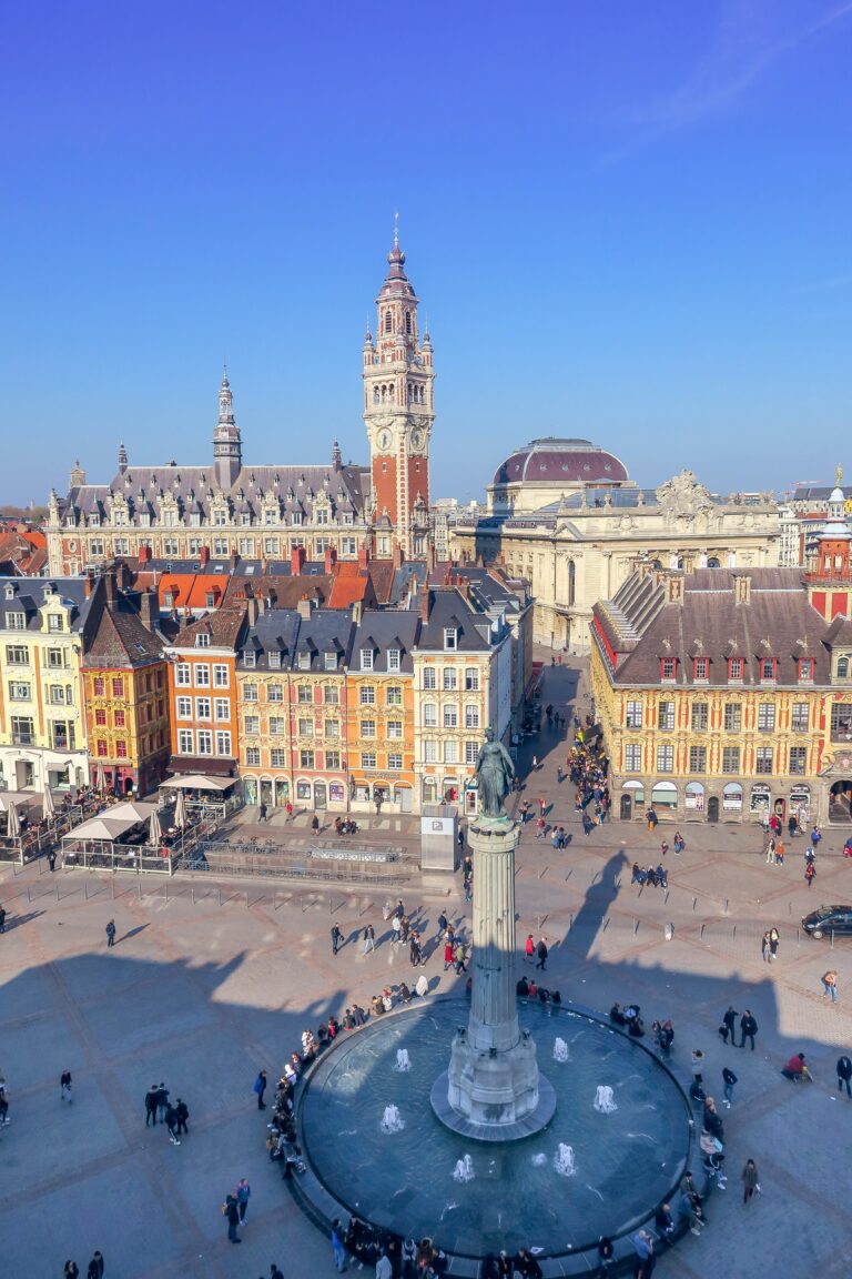 Grand-Place in Lille, the capital of the Hauts-de-France region