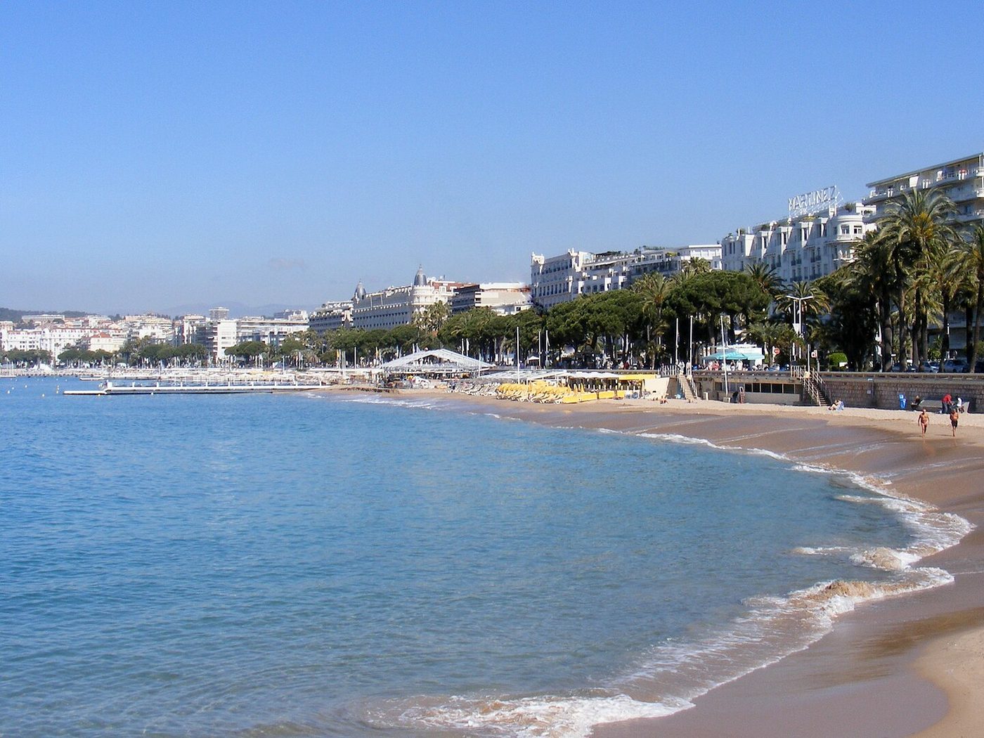 La plage de la Croisette — agence SEO Cannes Décupler, depuis Nice