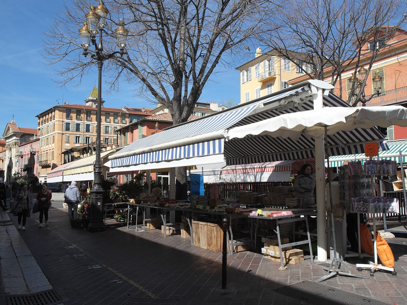 Nice, le marché du cours Saleya